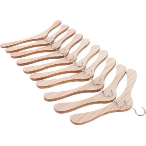 Cintre en bois pour poupées (1/4)