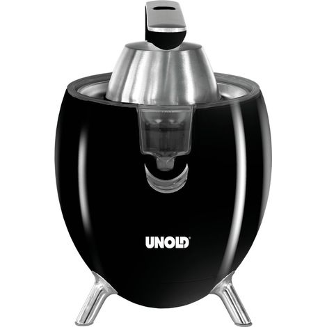 Unold 78135 Spremiagrumi Elettrico Potenza 300 W con Due Coni per Agrumi e Filtro in Acciaio Inox colore Nero (1/5)