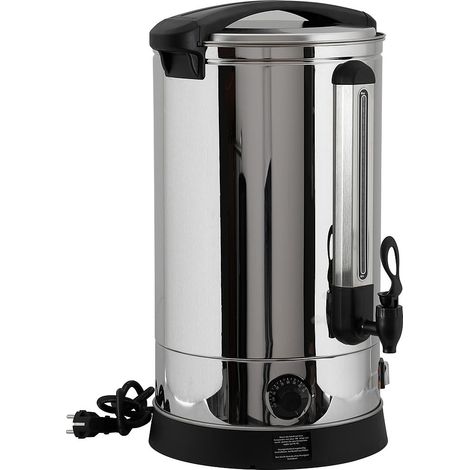 Dispositif d'ébullition automatique 7 L Chaudière à vin chaud 1500W Chaudière à vin chaud thermostat en acier inoxydable (1/6)