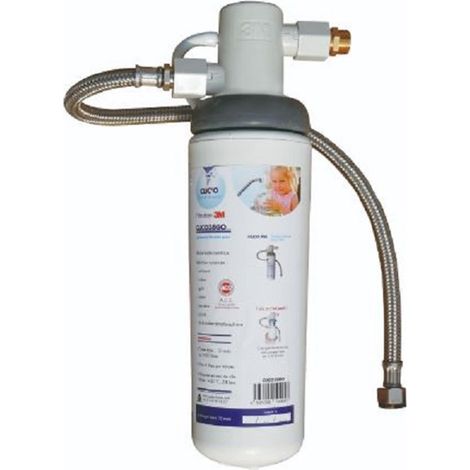 Filtre sous évier purificateur d'eau système CLIC'O Technologie 3M - Système CLIC'O
