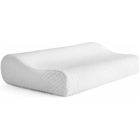 Oreiller Ergonomique Oreiller Cervical Orthopedique Memoire Forme Oreiller pour Douloureuses Cervicales, Anti-Ronflement Oreiller Cervicales Coussin de Sommeil Maintien du Dos, Cou et Épaules (1/5)