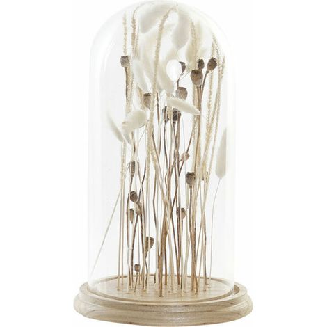 DKD Home Decor Figurine décorative cristal marron multicolore (1/3)
