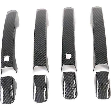 Passend für Kia K7 (Modelljahre 2019–2021): Rückspiegelgriff, Türgriffmulde, innere Armlehne, innerer Griff sowie weitere Innen- und Außenzierteile – Smart Handle Carbonfaser
