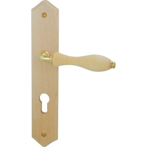Maniglia porta in legno rustico chiave I - Dt2000