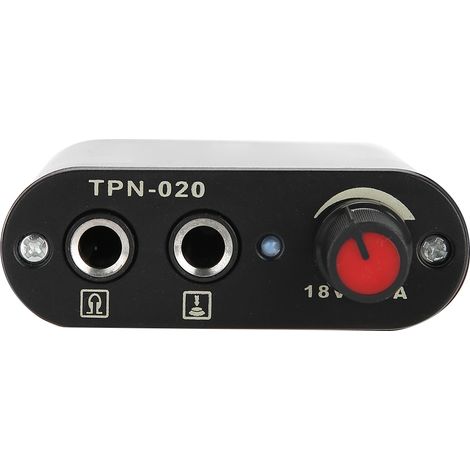 Mini alimentation professionnelle pour machines à tatouer rotatives, noire, compatible avec les accessoires, 220 V. (1/5)