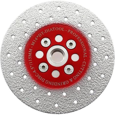 Diamantscheibe 115 mm M14 Trennscheibe Granit Beton 1 115mm (1/5)