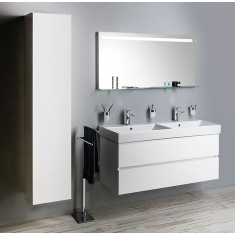 Salle de bain ODETTA 120, blanc (1/5)