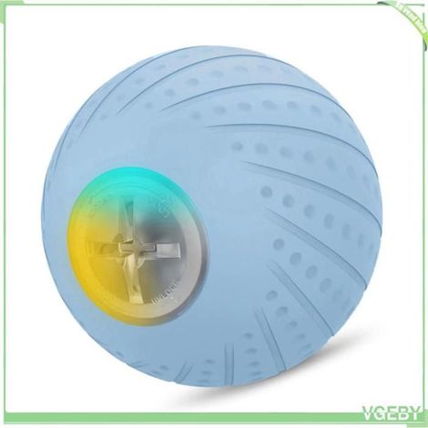 Balle de jouet interactive pour chien - FAFEICY - Modèle Joyeuse - Silicone+ABS - Rechargeable USB-C - Anti-collision (1/5)