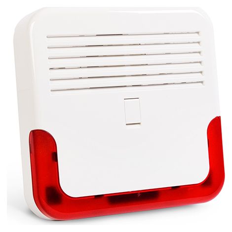 Satel Sirène Extérieure Puissante 120 dB avec Flash Lumineux (1/2)