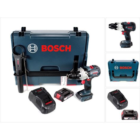 Perceuse-visseuse à percussion sans fil Bosch GSB 18V-85 C 18 V 85 Nm 1/2" sans balais + 1 batterie 2,0 Ah + chargeur + L-Boxx (1/5)