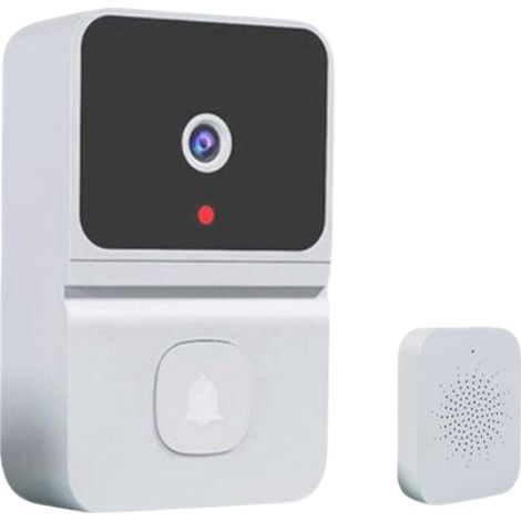 Z30 WIFI Wireless Doorbell Camera Smart Doorbell 480P Infrared Night Vision Two-Way Intercom Transmission Distance 50m (1/5)