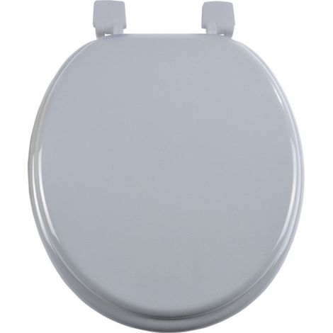 Abattant WC Uni "Vitamine II" 37cm Gris Clair