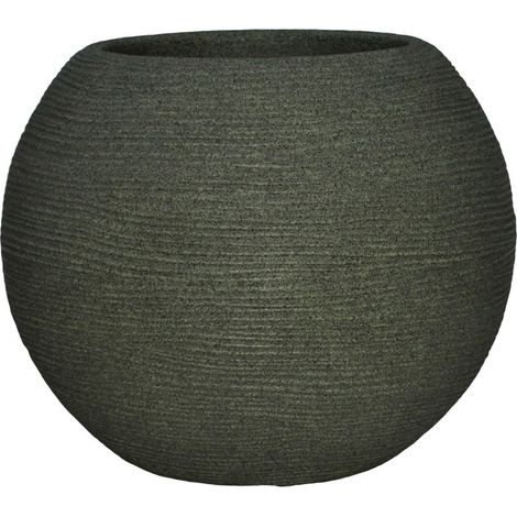 Sphère rayé minable  Vert foncé - 50 cm