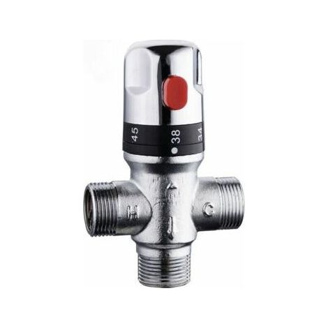 Vanne thermostatique pour chauffe-eau domestique, robinet à vanne thermostatique, robinet de douche à six points (1/5)