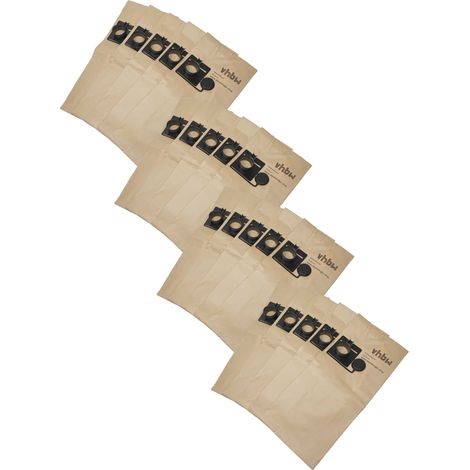 vhbw 20x Sacs compatible avec Festool FIS-CT 22/5 CT/CTL/CTM 22 aspirateur - 32,1cm x 29cm couleur sable (1/5)