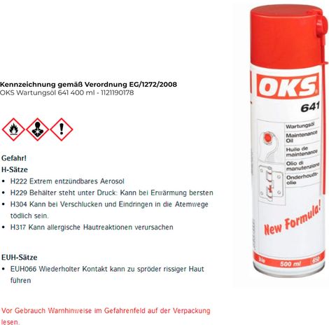 OKS  Aceite  de  Mantenimiento  641  Spray  400  ml  -  1121190178 (1/5)