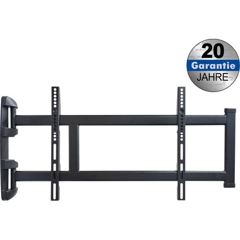 my wall Soporte de Pared para Pantallas Planas HP27AL, Giratorio 90°, Distancia a la Pared 28 mm, Ahorra Espacio, VESA hasta 600 x 400 mm, soporta hasta 40 kg (1/5)