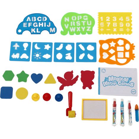 Tapis À Dessin À L Eau - 100 X 80 Cm - Imperméable - Pliable - Pour Enfants À Partir De 3 Ans - 1 Pièce (1/5)