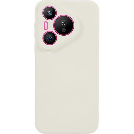 Coque compatible Huawei Pura 70 Pro/70 Pro+ avec doublure en fibre, TPU souple, couleur unie - Cadeau compatible avec G (1/5)