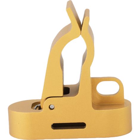 Aimant pour Support de Club, Pinces d'Attache en Alliage d'Aluminium CNC, Compatible 30-60 Anneaux, Accessoire pour Chariot Doré (1/5)