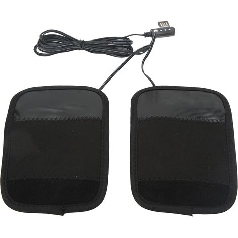 Poignées chauffantes USB 5V 15W pour moto, gants chauffants 3 vitesses, compatible guidon 22‑32mm ATV (1/5)