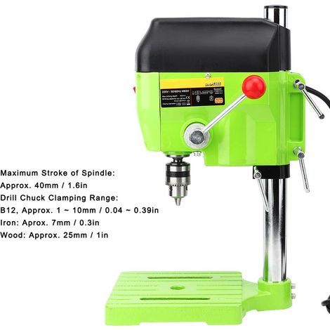 Perceuse à colonne 5166A 220 V, prise standard européenne (1/5)