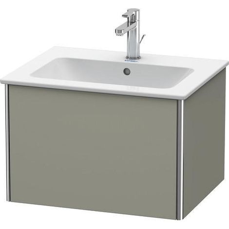 Meuble-lavabo XSQUARE 610x400x478mm 1 tiroir coulissant nous ma ES Ah milieu