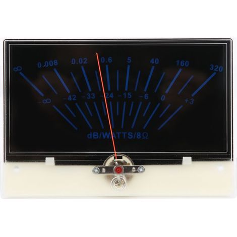 VU-mètre de précision pour amplificateur audio, accessoire d'affichage analogique P-134-BGB-S0416