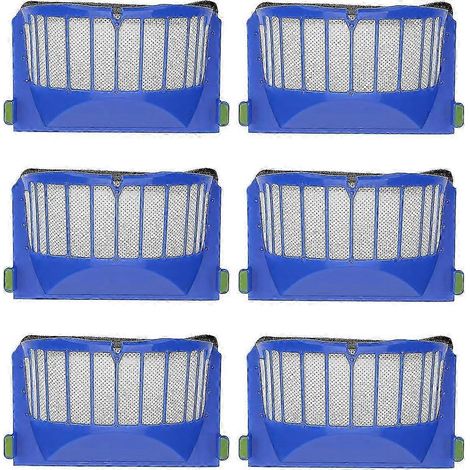 Lot de 2025 filtres de rechange pour aspirateur iRobot Roomba 600, 605, 610, 620, 630, 650 et 660 (1/5)