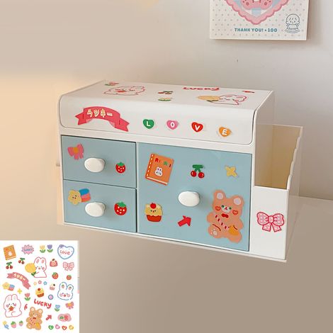 Boîte de rangement de bureau pour le bureau et la maison