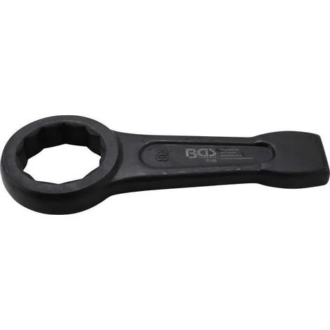 BGS Llave de impacto anular negra 80 mm