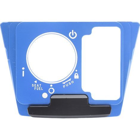 Interrupteur moto couvercle protection décoratif démarreur pour Forza350 NSS350 2018-2022 Bleu (1/5)