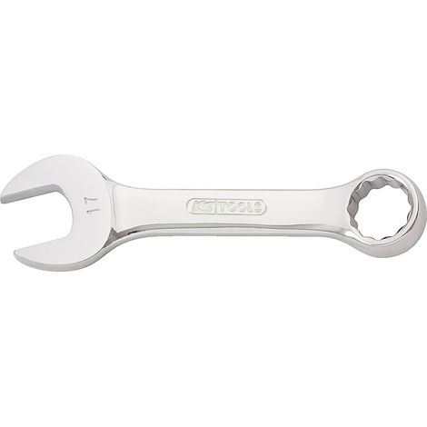 KS Tools CHROMEplus Ringmaulschlüssel, kurz, 4 mm
