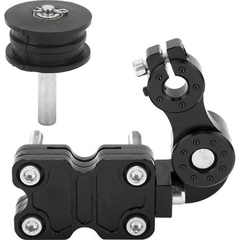 Tendeur de chane de moto, ajusteur automatique universel pour véhicule tout-terrain ATV, Dirt Bike (noir) (1/5)