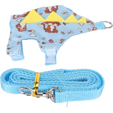 Harnais pour furet, laisse ajustable, doux et confortable, harnais mignon pour cochon d'Inde avec anneau en D pour petits animaux, petit tigre (1/5)