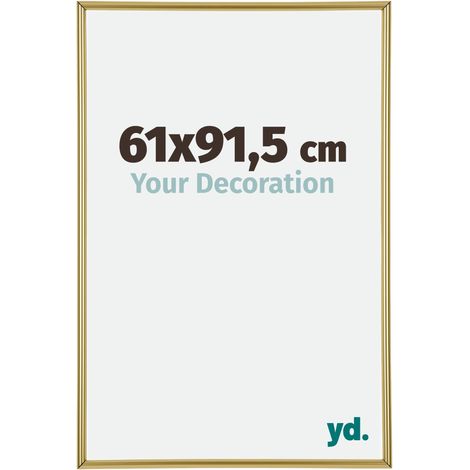 yd. - Cadre photo 61x91.5 - Or - Plastique - Annecy