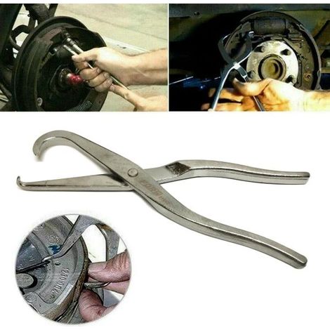 Pinza rimozione istallazione molle molla freni a tamburo auto - 22CM A.21662 (1/5)