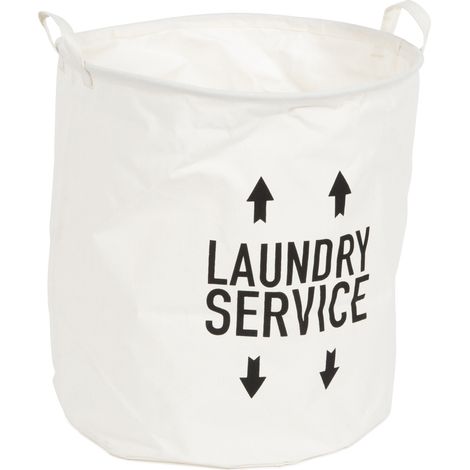 Compactor - Cesto para ropa sucia 48x42x42 cm, blanco RAN8622 (1/5)