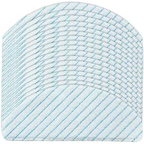Lot de 120 tampons de nettoyage en microfibre pour Ecovacs Deebot Ozmo T8 T9 Aivi (1/3)