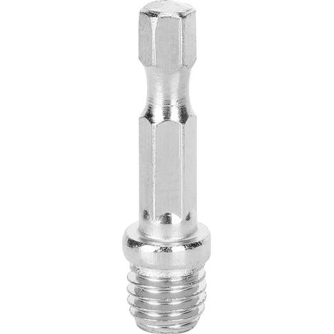 Tige de connexion pour perceuse électrique, vis, arbre, disque adhésif, tige de conversion, perceuse électrique M10 (1/5)