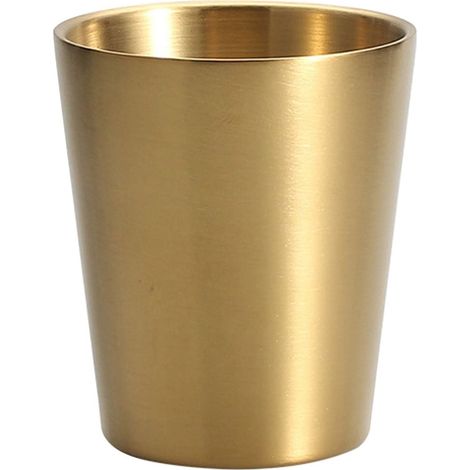 Tumbler En Acier Inoxydable - 304 - Pour Café Thé Bière Boissons Froides - Empilable - 3 x 2,8 x 2,8 Pouces - 1 Pièce (1/5)