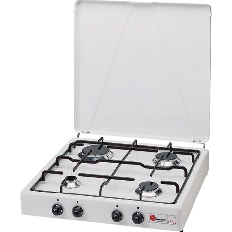 CFParker Fornello a Gas 4 Fuochi Gpl / Metano mod. 542CBGP - Fonte di alimentazione: Metano (1/4)