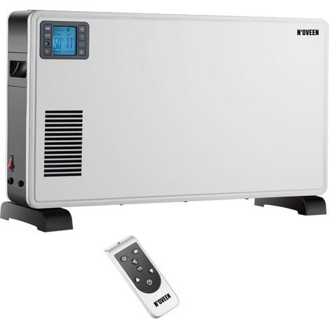 N'OVEEN CH9000 convettore riscaldamento bianco LCD