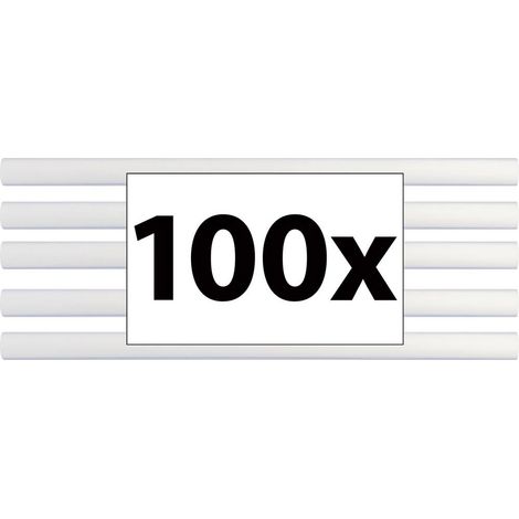 TOOLCRAFT TO-8997033 Stick colla a caldo Ø 11 mm x (L) 200 mm,Trasparente2 kg,100 pz. (1/5)