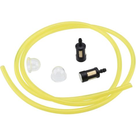 Filtre à Carburant Poire de Amorçage Tuyau de Raccord de Carburant pour Honda GX22 GX25 GX31 GX35 Motoculteur Coupe-Herbe Débroussailleuse (1/5)