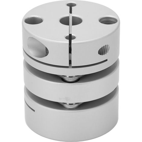 Double Diaphragm Coupling Coupler U Shaped Clamp Tight for Motor Shaft Transmission OD 44mm