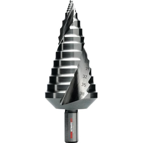 RUKO  ULTIMATECUT  Broca  escalonada  HSS-Co  5  con  punta  FLOWSTEP®  Tam.  3  -  101653E (1/5)