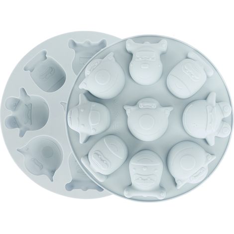 2-teilige antihaftbeschichtete Silikon-Kuchenform für Schokolade und Gebäck – Küchenaccessoire (1/5)