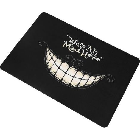 Tapis De Porte - Caoutchouc Antidérapant Et Polyester - Intérieur Extérieur - 40 X 60 Cm - 1 Pièce (1/4)