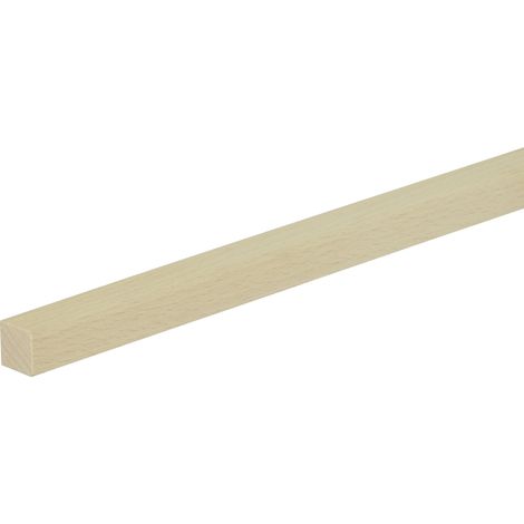 FN Neuhofer Flachleiste 95 cm 15 x 15 mm Buche Flachleiste (1/3)